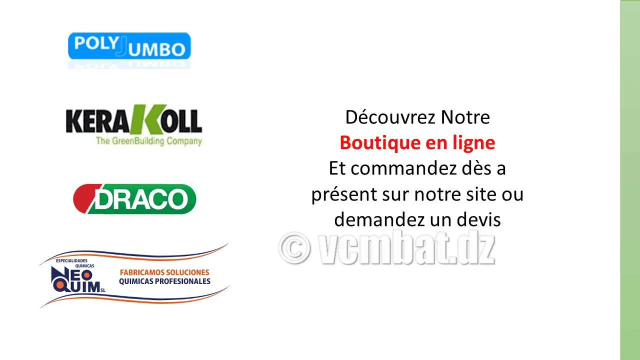 boutique produits batiment